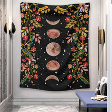 Load image into Gallery viewer, Tapestry Home Decor Wall Hanging Living Bed room Tablecloth Bohemia Moon flora
