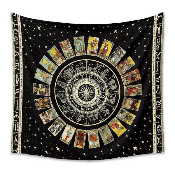 Tapestry Home Decor Wall Hanging Living Bed room Tablecloth Bohemia Tarot Card