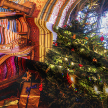 Load image into Gallery viewer, Tapestry Home Decor Wall Hanging Living Room Bedroom Christmas Tree bookshelf
