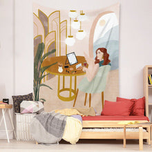 Load image into Gallery viewer, Tapestry Home Decor Wall Hanging Living Bed room Tablecloth Life Natural Chic
