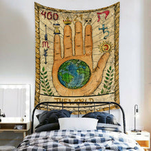 Load image into Gallery viewer, Tapestry Home Decor Wall Hanging Living Bed room Tablecloth Tarot Card World
