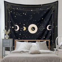Load image into Gallery viewer, Tapestry Home Decor Wall Hanging Living Bed room Tablecloth Moon Bohemia Hippie
