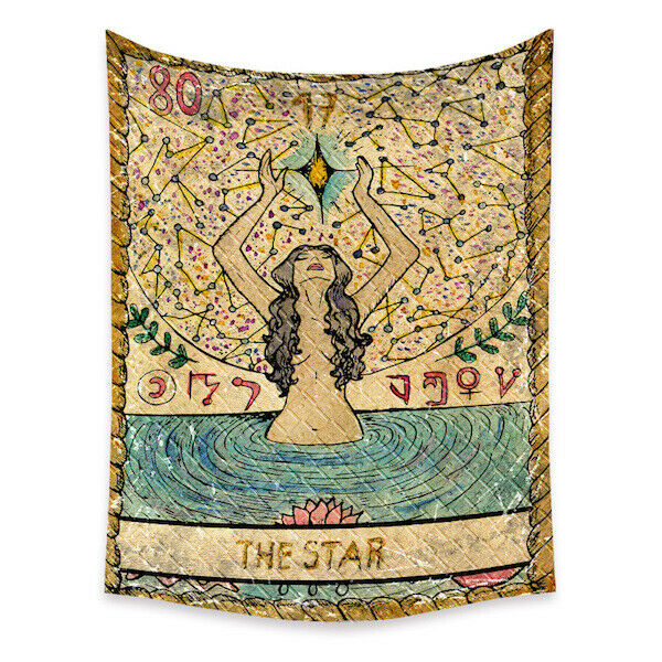 Tapestry Home Decor Wall Hanging Living Bed room Tablecloth Tarot Card The Star