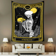 Load image into Gallery viewer, Tapestry Home Decor Wall Hanging Living Bed room Tablecloth Tarot card Strength

