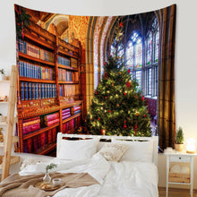 Load image into Gallery viewer, Tapestry Home Decor Wall Hanging Living Room Bedroom Christmas Tree bookshelf
