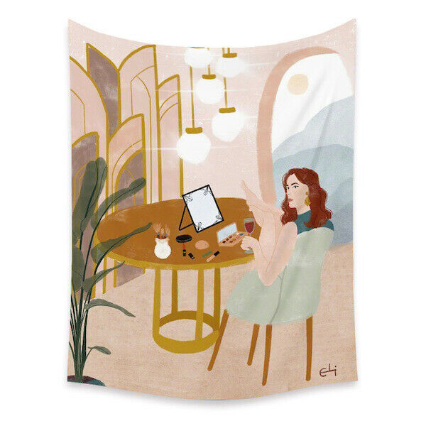 Tapestry Home Decor Wall Hanging Living Bed room Tablecloth Life Natural Chic