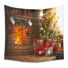 Load image into Gallery viewer, Tapestry Home Decor Wall Hanging Living Room Bedroom Christmas Fireplace Gift
