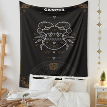 Load image into Gallery viewer, Tapestry Home Decor Wall Hanging Living Bed room Tablecloth Zodiac Cancer
