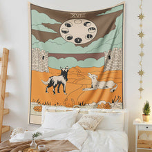 Load image into Gallery viewer, Tapestry Home Decor Wall Hanging Living Bed room Tablecloth Bohemia Tarot Moon
