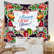 Load image into Gallery viewer, Tapestry Home Decor Wall Hanging Living Room Bedroom Christmas Bell Santa Gift
