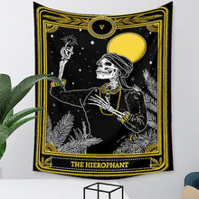 Load image into Gallery viewer, Tapestry Home Decor Wall Hanging Living Bed room Tablecloth Tarot Hierophant
