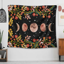 Load image into Gallery viewer, Tapestry Home Decor Wall Hanging Living Room Bedroom Tablecloth Moon Flora Star
