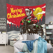 Load image into Gallery viewer, Tapestry Home Decor Wall Hanging Living Room Bedroom Christmas Santa Claus Red
