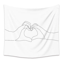 Load image into Gallery viewer, Tapestry Home Decor Wall Hanging Living Bed room Tablecloth Artistic Abstract
