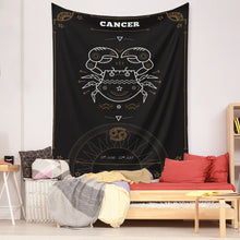 Load image into Gallery viewer, Tapestry Home Decor Wall Hanging Living Bed room Tablecloth Zodiac Cancer
