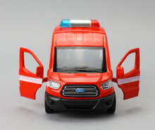 Load image into Gallery viewer, CCA 1:43 Police FORD Transit Van Model Toy Diecast Metal Car BN
