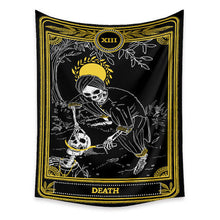 Load image into Gallery viewer, Tapestry Home Decor Wall Hanging Living Bed room Tablecloth Bohemia Tarot Death
