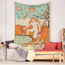 Load image into Gallery viewer, Tapestry Home Decor Wall Hanging Living Bed room Tablecloth Bohemia Tarot Star
