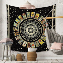 Load image into Gallery viewer, Tapestry Home Decor Wall Hanging Living Bed room Tablecloth Bohemia Tarot Card
