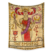 Load image into Gallery viewer, Tapestry Home Decor Wall Hanging Living Bed room Tablecloth Tarot Card Empress
