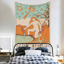 Load image into Gallery viewer, Tapestry Home Decor Wall Hanging Living Bed room Tablecloth Bohemia Tarot Star

