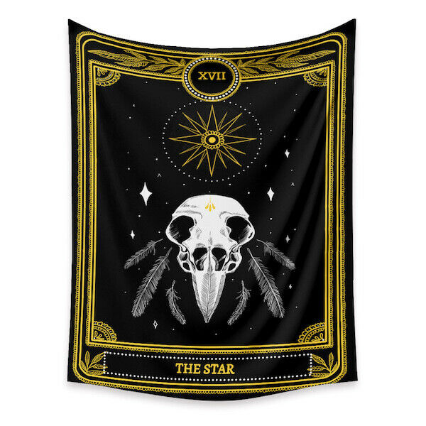 Tapestry Home Decor Wall Hanging Living Bed room Tablecloth Bohemia Tarot Star