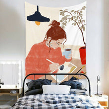 Load image into Gallery viewer, Tapestry Home Decor Wall Hanging Living Bed room Tablecloth Life Natural Chic
