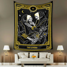 Load image into Gallery viewer, Tapestry Home Decor Wall Hanging Living Bed room Tablecloth Hippie Tarot Lovers
