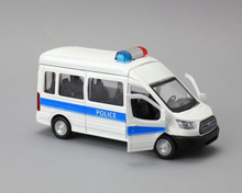 Load image into Gallery viewer, CCA 1:43 Police FORD Transit Van Model Toy Diecast Metal Car BN
