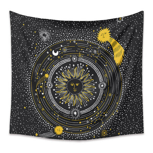 Tapestry Home Decor Wall Hanging Living Bed room Tablecloth Bohemia mandala Sun