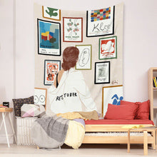 Load image into Gallery viewer, Tapestry Home Decor Wall Hanging Living Bed room Tablecloth Life Natural Chic
