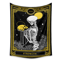 Load image into Gallery viewer, Tapestry Home Decor Wall Hanging Living Bed room Tablecloth Tarot card Strength
