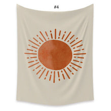 Load image into Gallery viewer, Tapestry Home Decor Wall Hanging Living Bed room Tablecloth Moon Sun Raw Natural
