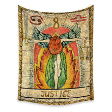 Load image into Gallery viewer, Tapestry Home Decor Wall Hanging Living Bed room Tablecloth Tarot Card Justice
