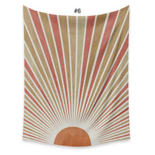 Load image into Gallery viewer, Tapestry Home Decor Wall Hanging Living Bed room Tablecloth Moon Sun Raw Natural
