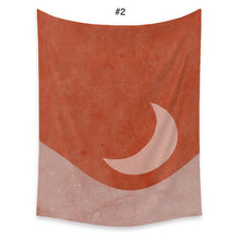 Load image into Gallery viewer, Tapestry Home Decor Wall Hanging Living Bed room Tablecloth Moon Sun Raw Natural
