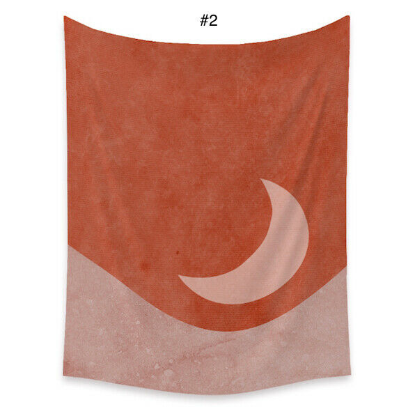 Tapestry Home Decor Wall Hanging Living Bed room Tablecloth Moon Sun Raw Natural