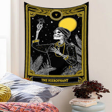 Load image into Gallery viewer, Tapestry Home Decor Wall Hanging Living Bed room Tablecloth Tarot Hierophant
