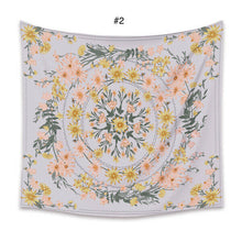 Load image into Gallery viewer, Tapestry Home Decor Wall Hanging Living Bed room Tablecloth Flower Flora Pattern
