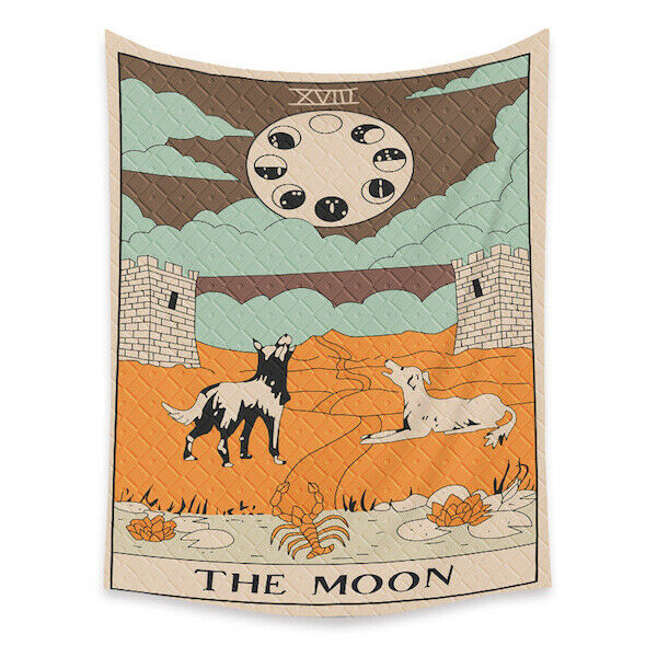 Tapestry Home Decor Wall Hanging Living Bed room Tablecloth Bohemia Tarot Moon
