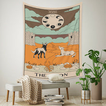 Load image into Gallery viewer, Tapestry Home Decor Wall Hanging Living Bed room Tablecloth Bohemia Tarot Moon
