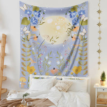 Load image into Gallery viewer, Tapestry Home Decor Wall Hanging Living Room Bedroom Tablecloth Moon Flora Star

