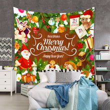 Load image into Gallery viewer, Tapestry Home Decor Wall Hanging Living Room Bedroom Christmas Santa Claus
