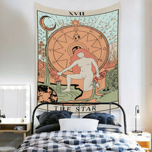 Load image into Gallery viewer, Tapestry Home Decor Wall Hanging Living Bed room Tablecloth Bohemia Tarot Star
