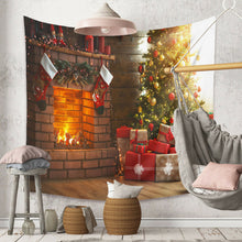 Load image into Gallery viewer, Tapestry Home Decor Wall Hanging Living Room Bedroom Christmas Fireplace Gift
