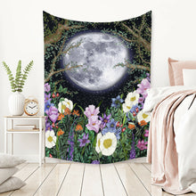 Load image into Gallery viewer, Tapestry Home Decor Wall Hanging Living Bed room Tablecloth Bohemia Moon flora
