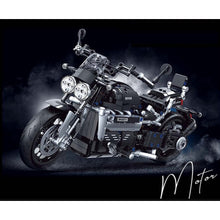 Load image into Gallery viewer, 830PCS MOC Technic Speed Heavy Motorcycle Motor Bike Model Toy Building Block Brick Gift Kids Compatible Lego
