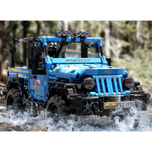 Load image into Gallery viewer, MOC Technic Pull Back Jeep FJ Defender Cruiser SUV Off Road Car Vehicle Model Toy Building Block Brick Gift Kids Compatible Lego
