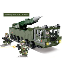 Load image into Gallery viewer, 403PCS Military WW2 DF17 Missile Truck Figure Model Toy Building Block Brick Gift Kids
