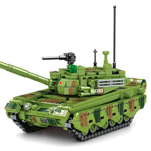 Load image into Gallery viewer, 615PCS MOC Military Type 96 Main Battle Tank Figure Model Toy Building Block Brick Gift Kids Compatible Lego
